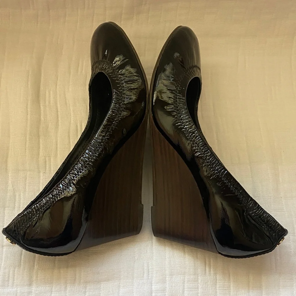 Tory Burch glossy black